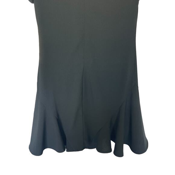 CeCe Bow Neck Short Sleeve Dress Black Size 2 - Picture 10 of 12